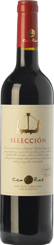 14,95 € Free Shipping | Red wine Can Rich Selección Joven I.G.P. Vi de la Terra de Ibiza Balearic Islands Spain Cabernet Sauvignon Bottle 75 cl