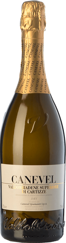 25,95 € | Белое игристое Canevel Cartizze D.O.C.G. Prosecco di Conegliano-Valdobbiadene Treviso Италия Glera 75 cl