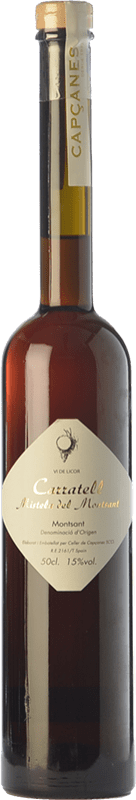 10,95 € Бесплатная доставка | Сладкое вино Celler de Capçanes Carratell Mistela D.O. Montsant Средняя бутылка 50 cl