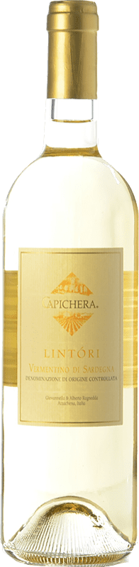 19,95 € | Белое вино Capichera Lintòri D.O.C. Vermentino di Sardegna Sardegna Италия Vermentino 75 cl