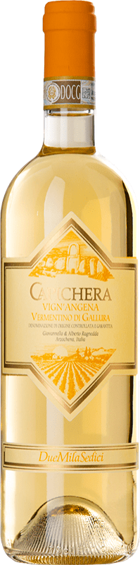 32,95 € Spedizione Gratuita | Vino bianco Capichera Vign'Angena D.O.C.G. Vermentino di Gallura