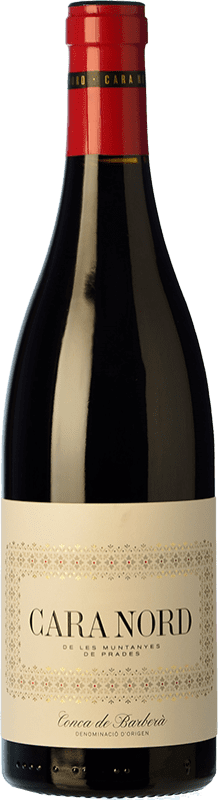 13,95 € Free Shipping | Red wine Cara Nord Negre Joven D.O. Conca de Barberà Catalonia Spain Syrah, Grenache, Garrut Bottle 75 cl