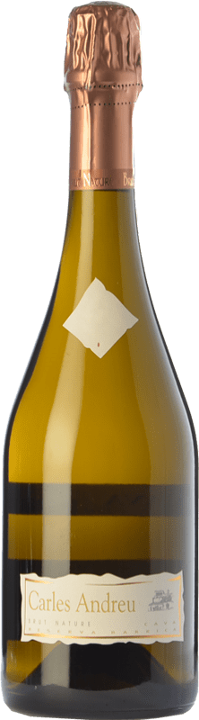 22,95 € | 白起泡酒 Carles Andreu Barrica Brut Nature 预订 D.O. Cava 加泰罗尼亚 西班牙 Macabeo, Chardonnay, Parellada 75 cl