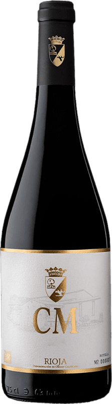 19,95 € | Rotwein Carlos Moro CM Crianza — Kurze Fassreifung D.O.Ca. Rioja La Rioja Spanien Tempranillo 75 cl
