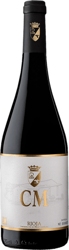 32,95 € Spedizione Gratuita | Vino rosso Carlos Moro CM Crianza D.O.Ca. Rioja