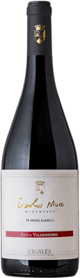 Бесплатная доставка | Красное вино Carlos Moro Finca Valdehierro старения D.O. Cigales Кастилия-Леон Испания Tempranillo 75 cl