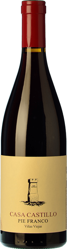 83,95 € Free Shipping | Red wine Casa Castillo Pie Franco Crianza D.O. Jumilla Castilla la Mancha Spain Monastrell Bottle 75 cl