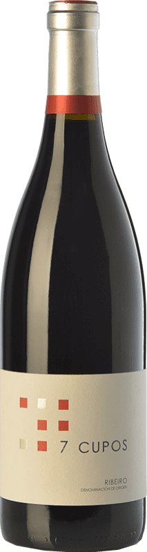 9,95 € | Красное вино Casal de Armán 7 Cupos Молодой D.O. Ribeiro Галисия Испания Sousón, Caíño Black, Brancellao 75 cl