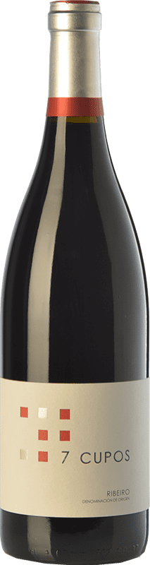 9,95 € | Red Wine Casal de Armán 7 Cupos Young D.O. Ribeiro Galicia Spain Sousón — Sousão, Brancellao, Caíño 75 cl