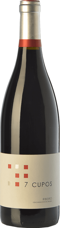 Envio grátis | Vinho tinto Casal de Armán 7 Cupos Jovem D.O. Ribeiro Galiza Espanha Sousón, Caíño Preto, Brancellao 75 cl