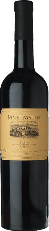 Бесплатная доставка | Красное вино Casale del Giglio Mater Matuta I.G.T. Lazio Лацио Италия Syrah — Сира, Petit Verdot 75 cl