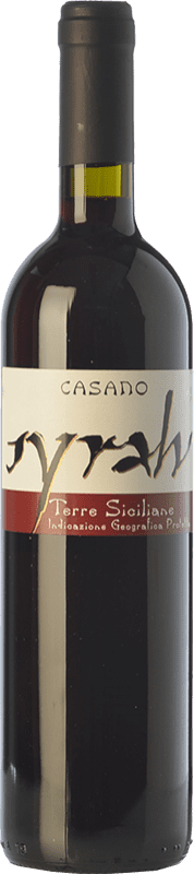 8,95 € | Red Wine Casano I.G.T. Terre Siciliane Sicily Italy Syrah — Shiraz 75 cl