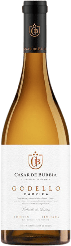 24,95 € | Vin blanc Casar de Burbia Fermentado en Barrica Crianza D.O. Bierzo Castille et Leon Espagne Godello 75 cl