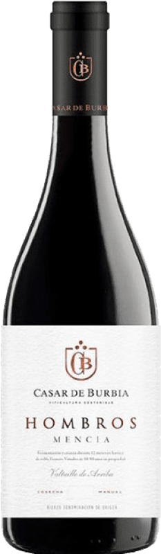 Envoi gratuit | Vin Rouge Casar de Burbia Hombros Crianza D.O. Bierzo Castille et Leon Espagne Mencía 75 cl