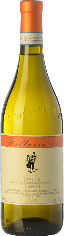14,95 € Envío gratis | Vino Blanco Cascina Ballarin D.O.C. Langhe