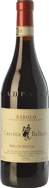 44,95 € | Red wine Cascina Ballarin Bricco Rocca D.O.C.G. Barolo Piemonte Italy Nebbiolo Bottle 75 cl