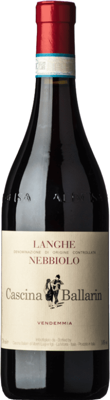 15,95 € Free Shipping | Red wine Cascina Ballarin D.O.C. Langhe