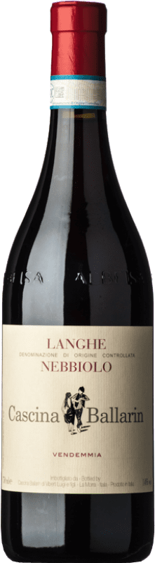 送料無料 | 赤ワイン Cascina Ballarin D.O.C. Langhe ピエモンテ イタリア Nebbiolo 75 cl