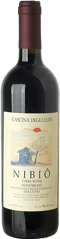 23,95 € Free Shipping | Red wine Cascina degli Ulivi Nibiô D.O.C. Monferrato Piemonte Italy Dolcetto Bottle 75 cl