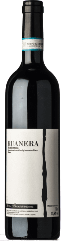 11,95 € | 红酒 La Barbatella Ruanera D.O.C. Monferrato 皮埃蒙特 意大利 Cabernet Sauvignon, Barbera 75 cl
