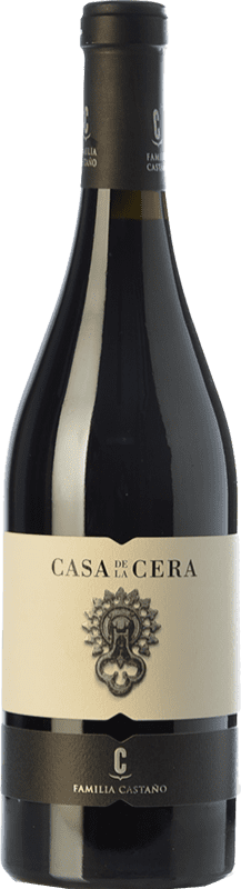 Envío gratis | Vino Tinto Castaño Casa de la Cera Reserva D.O. Yecla Región de Murcia España Merlot, Syrah, Garnacha, Cabernet Sauvignon, Monastrell 75 cl