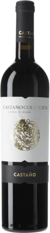 12,95 € Free Shipping | Red wine Castaño Colección Cepas Viejas Crianza D.O. Yecla Region of Murcia Spain Cabernet Sauvignon, Monastrell Bottle 75 cl