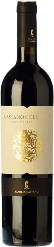 免费送货 | 红酒 Castaño Colección Cepas Viejas 岁 D.O. Yecla 穆尔西亚地区 西班牙 Cabernet Sauvignon, Monastrell 75 cl