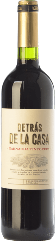 Envio grátis | Vinho Tinto Uvas Felices Detrás de la Casa Crianza D.O. Yecla Região de Múrcia Espanha Garnacha — Grenache 75 cl