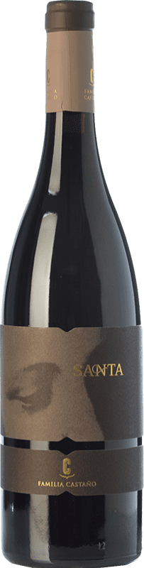 19,95 € | Красное вино Castaño Santa старения D.O. Yecla Регион Мурсия Испания Monastrell, Grenache Tintorera 75 cl