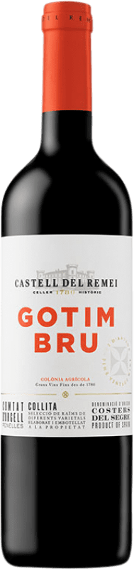 10,95 € | Red wine Castell del Remei Gotim Bru Young D.O. Costers del Segre Catalonia Spain Tempranillo, Merlot, Syrah, Grenache, Cabernet Sauvignon Bottle 75 cl