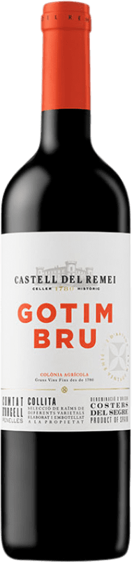 10,95 € | Красное вино Castell del Remei Gotim Bru Молодой D.O. Costers del Segre Каталония Испания Tempranillo, Merlot, Syrah, Grenache, Cabernet Sauvignon 75 cl