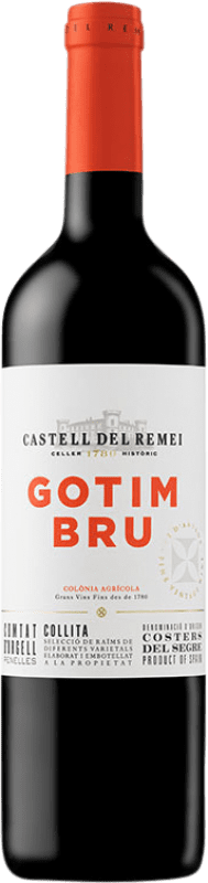 11,95 € | 红酒 Castell del Remei Gotim Bru 年轻的 D.O. Costers del Segre 加泰罗尼亚 西班牙 Tempranillo, Merlot, Syrah, Grenache, Cabernet Sauvignon 75 cl