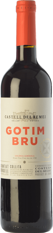 35,95 € 免费送货 | 红酒 Castell del Remei Gotim Bru 年轻的 D.O. Costers del Segre 瓶子 Magnum 1,5 L