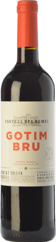 25,95 € | Красное вино Castell del Remei Gotim Bru Молодой D.O. Costers del Segre Каталония Испания Tempranillo, Merlot, Syrah, Grenache, Cabernet Sauvignon бутылка Магнум 1,5 L