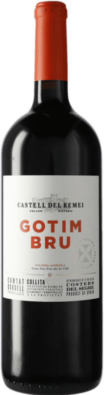 33,95 € Envoi gratuit | Vin Rouge Castell del Remei Gotim Bru Jeune D.O. Costers del Segre Bouteille Magnum 1,5 L