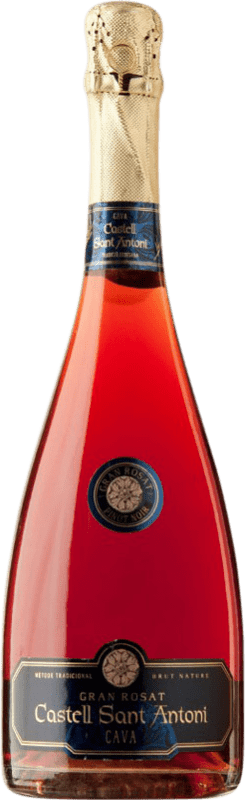 11,95 € | Розовое игристое вино Castell Sant Antoni Gran Rosat Гранд Резерв D.O. Cava Каталония Испания Pinot Black 75 cl
