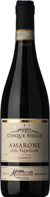 52,95 € | 红酒 Castellani Cinque Stelle D.O.C.G. Amarone della Valpolicella 威尼托 意大利 Corvina, Rondinella, Corvinone, Molinara 75 cl