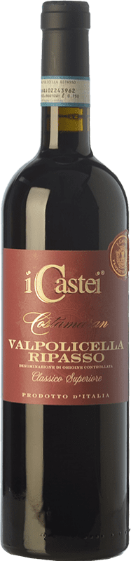22,95 € Free Shipping | Red wine Castellani Costamaran D.O.C. Valpolicella Ripasso Veneto Italy Corvina, Rondinella, Corvinone, Molinara Bottle 75 cl