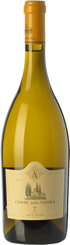 Kostenloser Versand | Weißwein Castello della Sala Conte della Vipera I.G.T. Umbria Umbrien Italien Sémillon, Sauvignon 75 cl