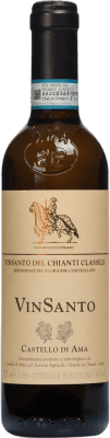 66,95 € | Sweet wine Castello di Ama D.O.C. Vin Santo del Chianti Classico Tuscany Italy Malvasía, Trebbiano Toscano Half Bottle 37 cl