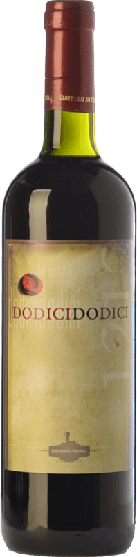 14,95 € Free Shipping | Red wine Castello di Cigognola Dodicidodici D.O.C. Oltrepò Pavese Lombardia Italy Barbera Bottle 75 cl