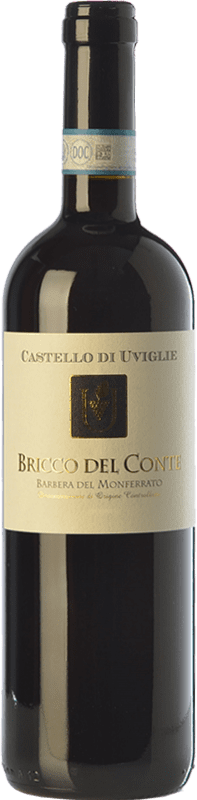 9,95 € Envio grátis | Vinho tinto Castello di Uviglie Bricco del Conte D.O.C. Barbera del Monferrato