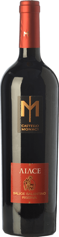14,95 € | Red wine Castello Monaci Aiace D.O.C. Salice Salentino Puglia Italy Malvasia Black, Negroamaro Bottle 75 cl