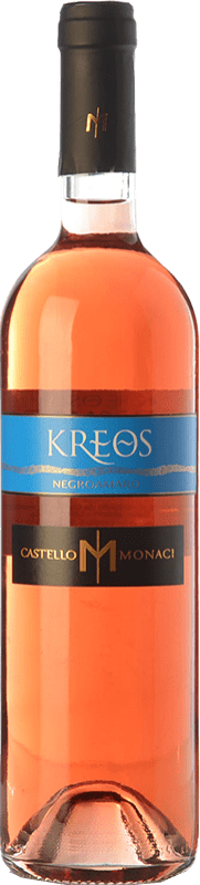 10,95 € | 玫瑰酒 Castello Monaci Kreos I.G.T. Salento 坎帕尼亚 意大利 Negroamaro 75 cl