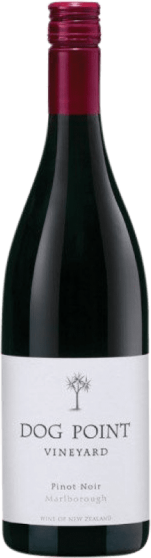 Free Shipping | Red wine Dog Point I.G. Marlborough New Zealand Pinot Black Organic 75 cl