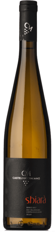 23,95 € Free Shipping | White wine Castellucci Miano Shiarà I.G.T. Terre Siciliane Sicily Italy Catarratto Bottle 75 cl