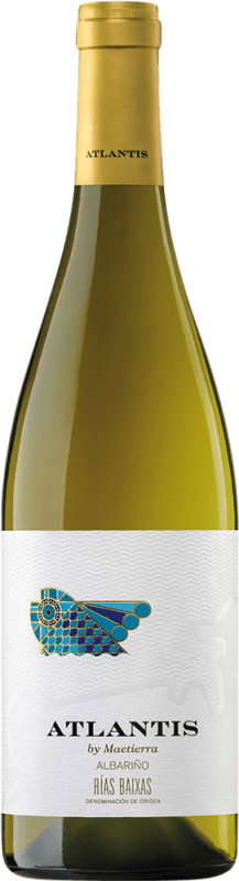 Envoi gratuit | Vin Blanc Castillo de Maetierra Atlantis D.O. Rías Baixas Galice Espagne Albariño — Albarinho 75 cl