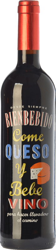 6,95 € | Red wine Castillo de Maetierra Come Queso y Bebe Vino Young D.O. Toro Castilla y León Spain Tempranillo Bottle 75 cl