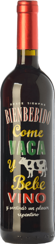 2,95 € 免费送货 | 红葡萄酒 Castillo de Maetierra Come Vaca y Bebe Vino Crianza — 陈酿 D.O.Ca. Rioja