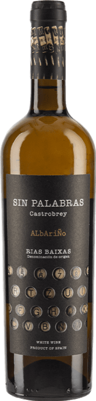 17,95 € | Vinho Branco CastroBrey Sin Palabras D.O. Rías Baixas Galiza Espanha Albariño — Albarinho 75 cl